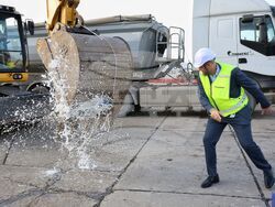 Бургас - летище - ремонт на писта