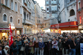 Italy La Fenice Protest