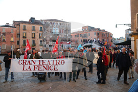 Italy La Fenice Protest