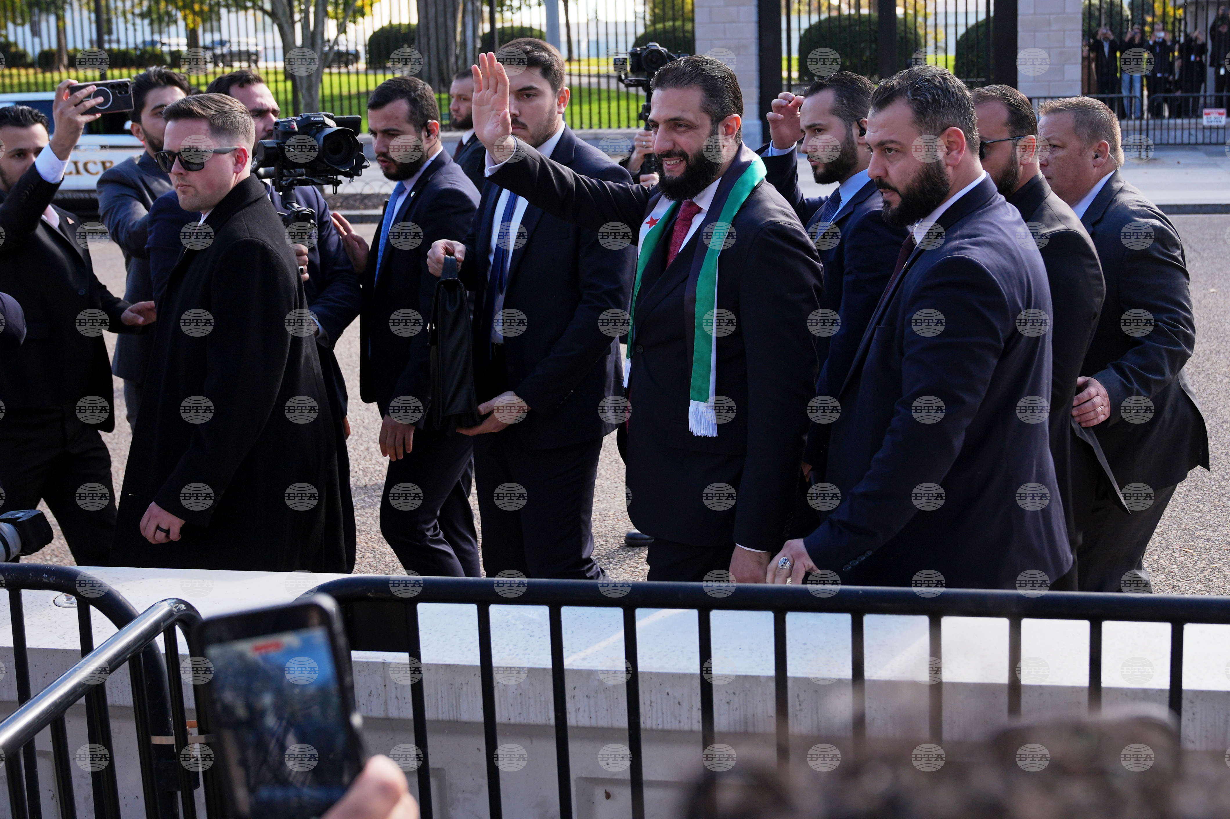 Започна срещата между президентите на САЩ и Сирия