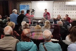 Пазарджик- "Родопската теснолинейка Септември – Добринище"-  книга - представяне