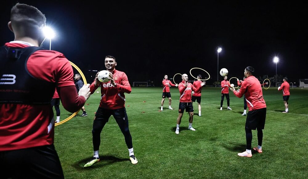 Българският национален отбор по футбол започна подготовка за последните две Световни квалификации срещу Турция и Грузия