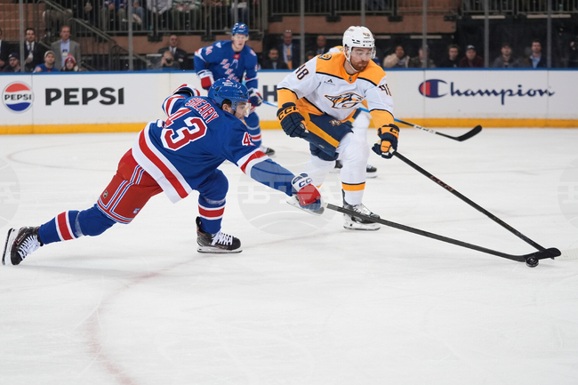 Predators Rangers Hockey