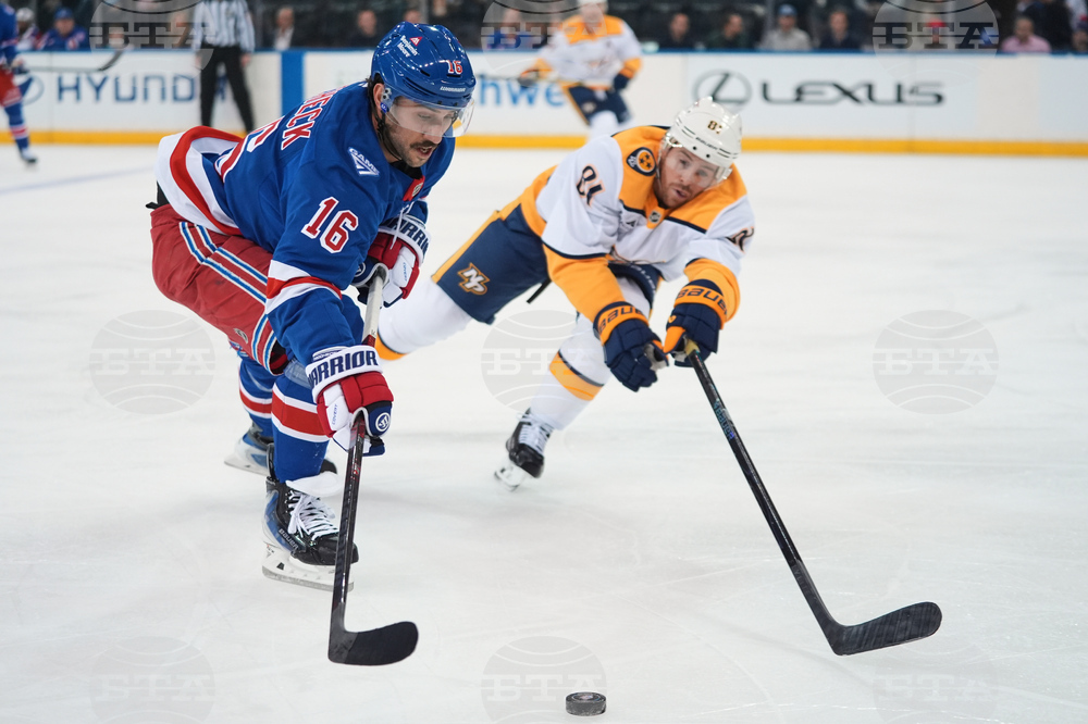 Predators Rangers Hockey