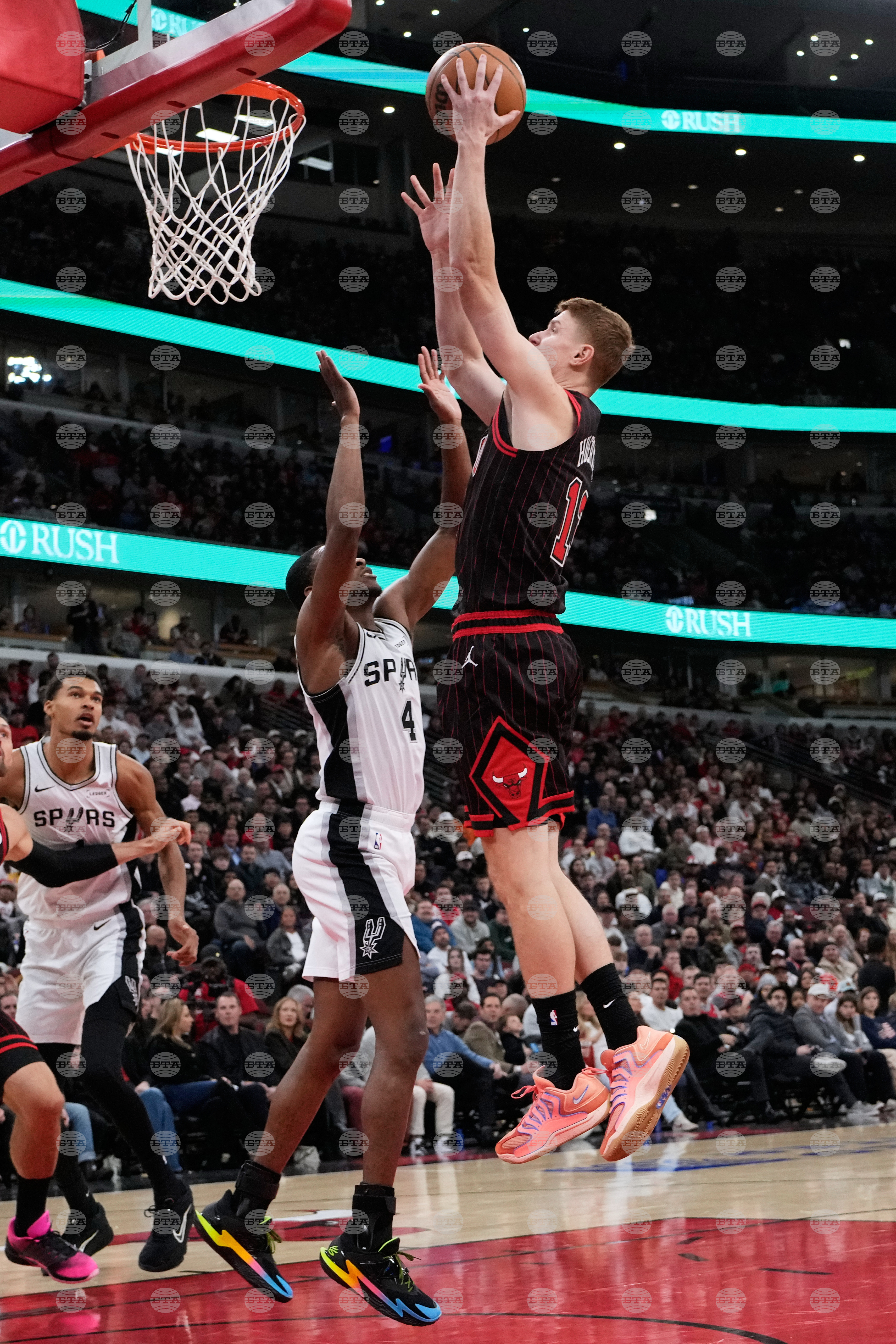 Spurs Bulls Basketball