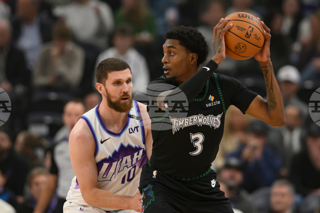 Timberwolves Jazz Basketball