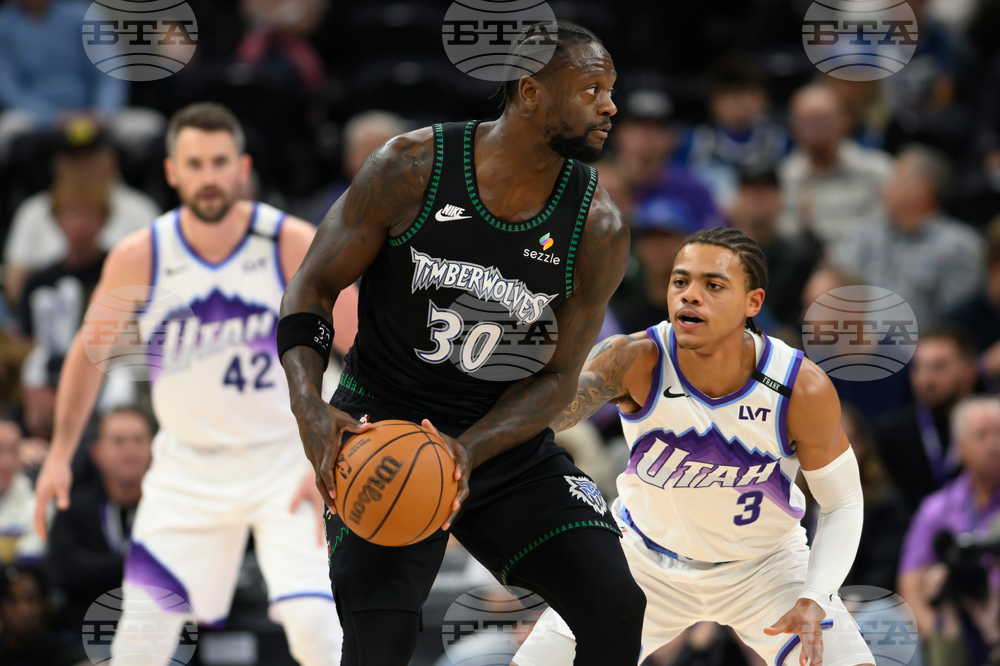 Timberwolves Jazz Basketball