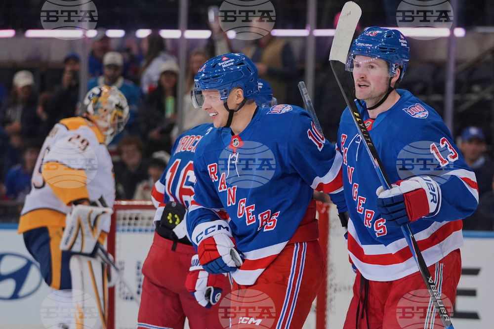 Predators Rangers Hockey