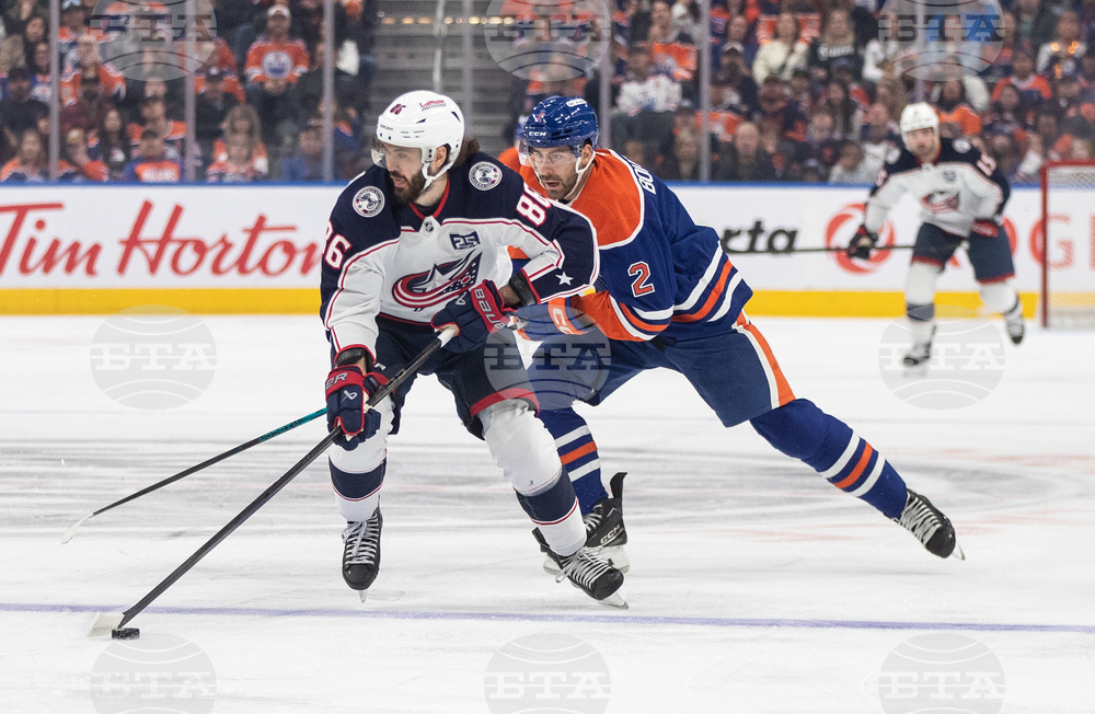 Blue Jackets Oilers Hockey