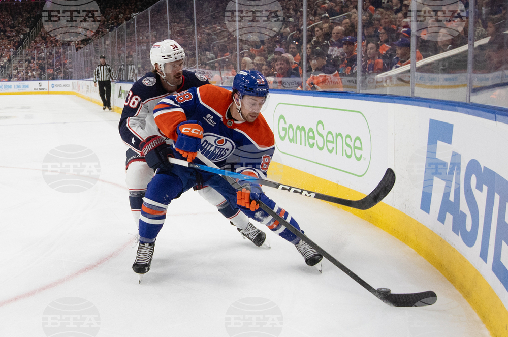 Blue Jackets Oilers Hockey