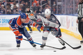 Blue Jackets Oilers Hockey