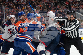 Blue Jackets Oilers Hockey