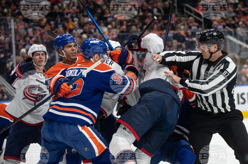 Blue Jackets Oilers Hockey