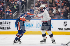 Blue Jackets Oilers Hockey