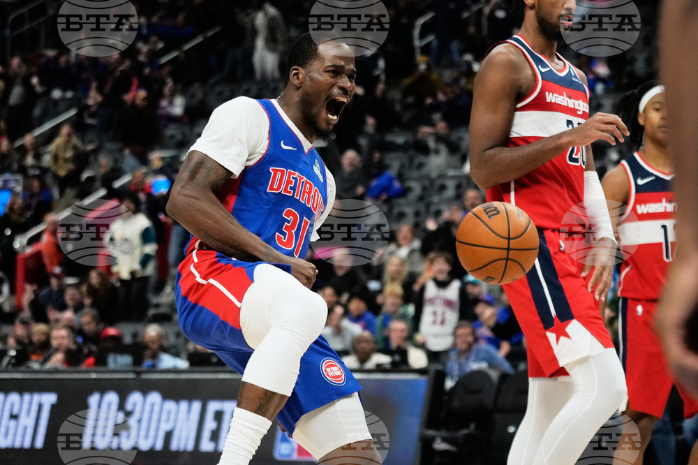 Wizards Pistons Basketball