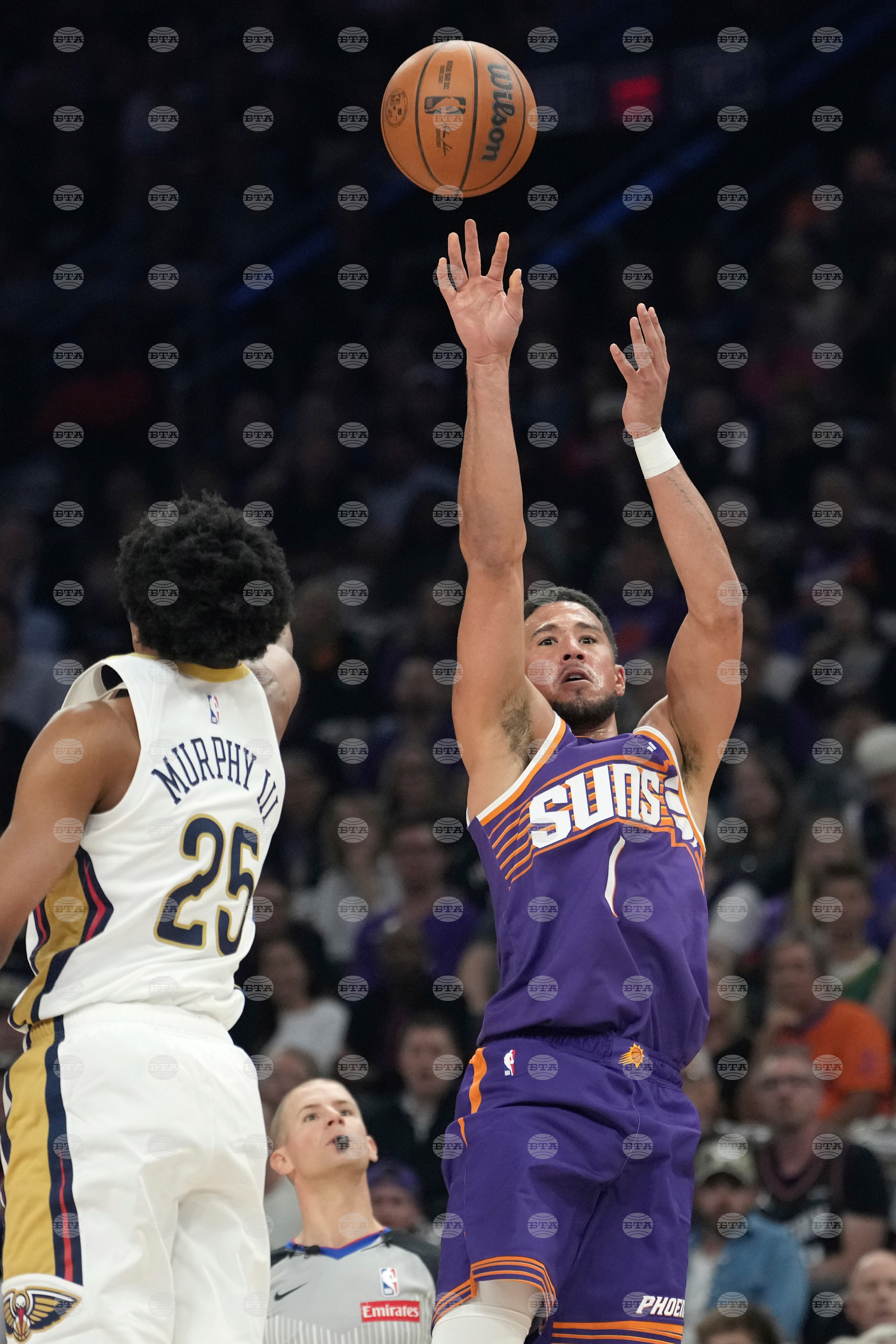 Pelicans Suns Basketball