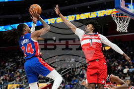 Wizards Pistons Basketball