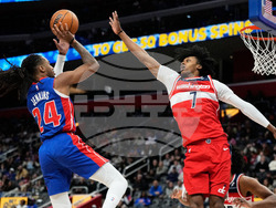 Wizards Pistons Basketball
