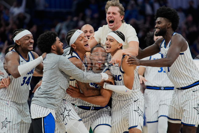 APTOPIX Trail Blazers Magic Basketball