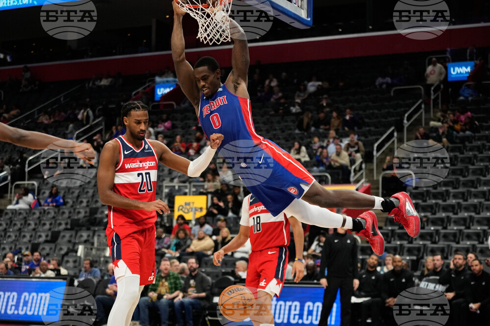 Wizards Pistons Basketball