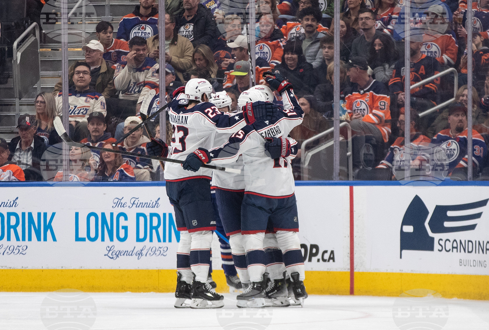 Blue Jackets Oilers Hockey