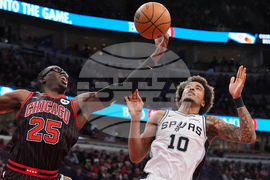 Spurs Bulls Basketball