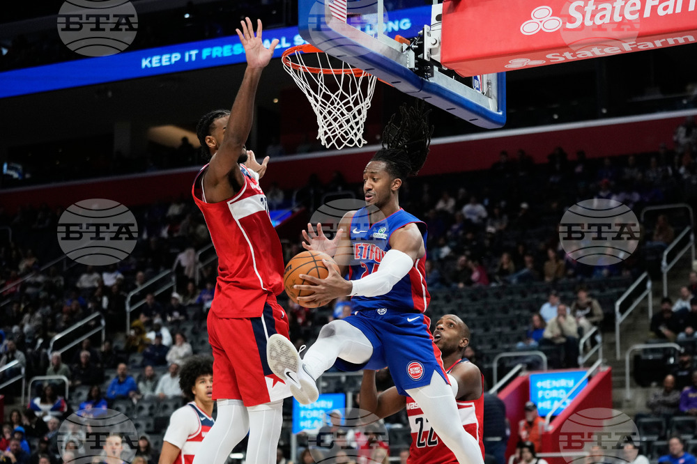 Wizards Pistons Basketball