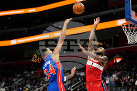 Wizards Pistons Basketball