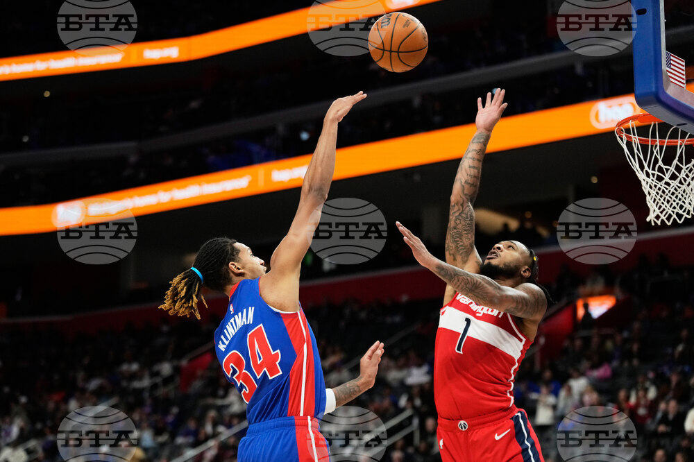 Wizards Pistons Basketball