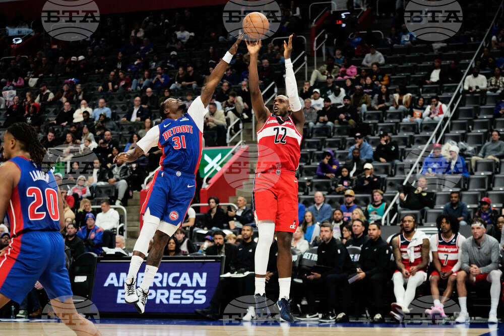 Wizards Pistons Basketball