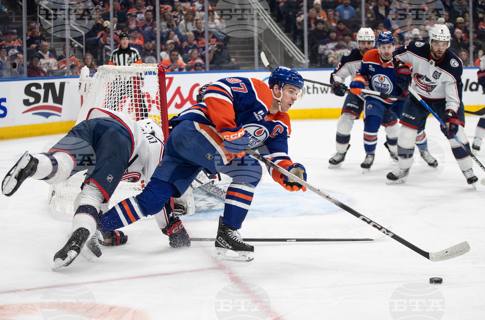 Blue Jackets Oilers Hockey