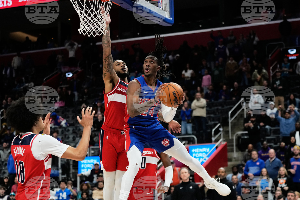 Wizards Pistons Basketball