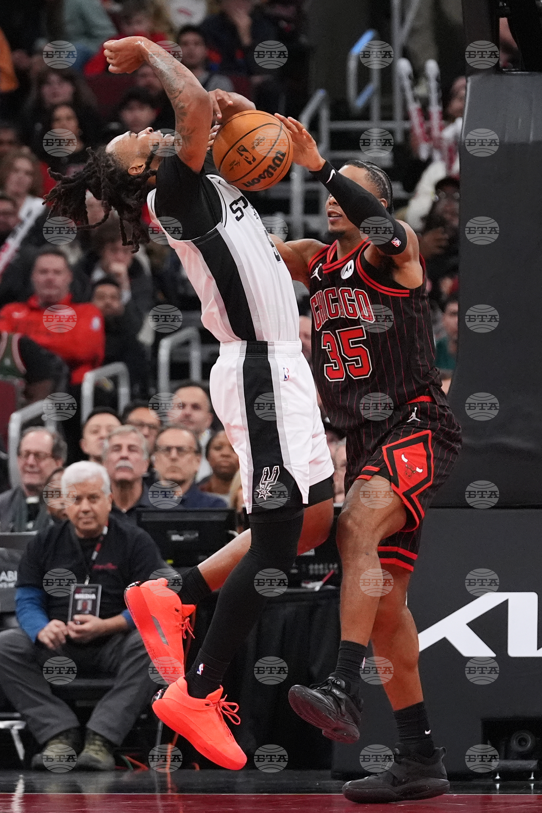Spurs Bulls Basketball