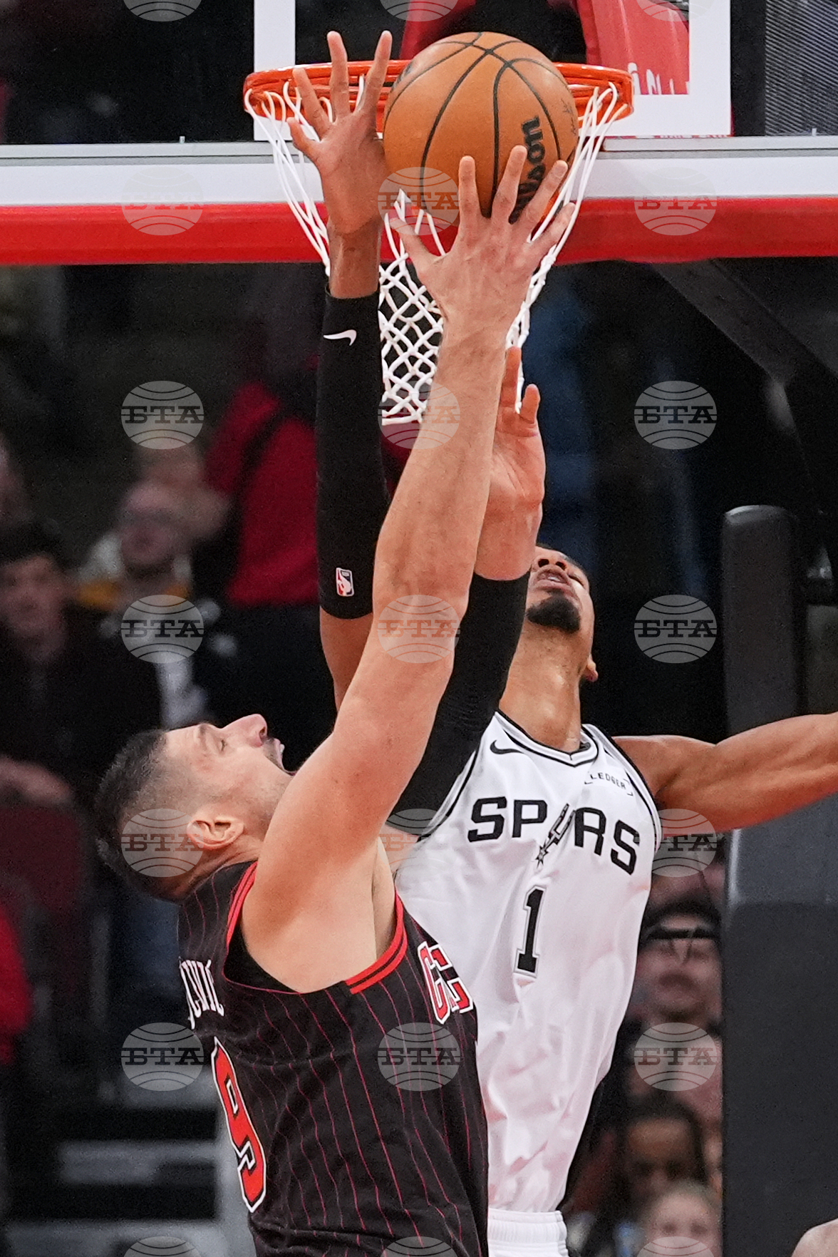 Spurs Bulls Basketball