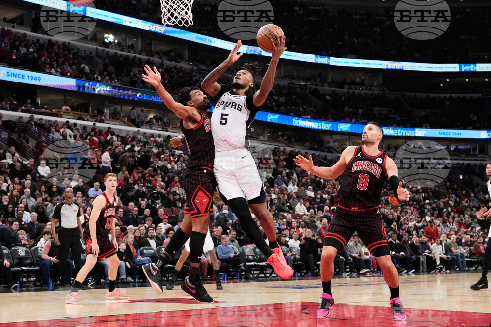 Spurs Bulls Basketball