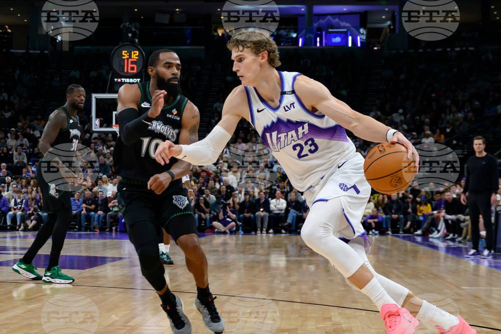 Timberwolves Jazz Basketball