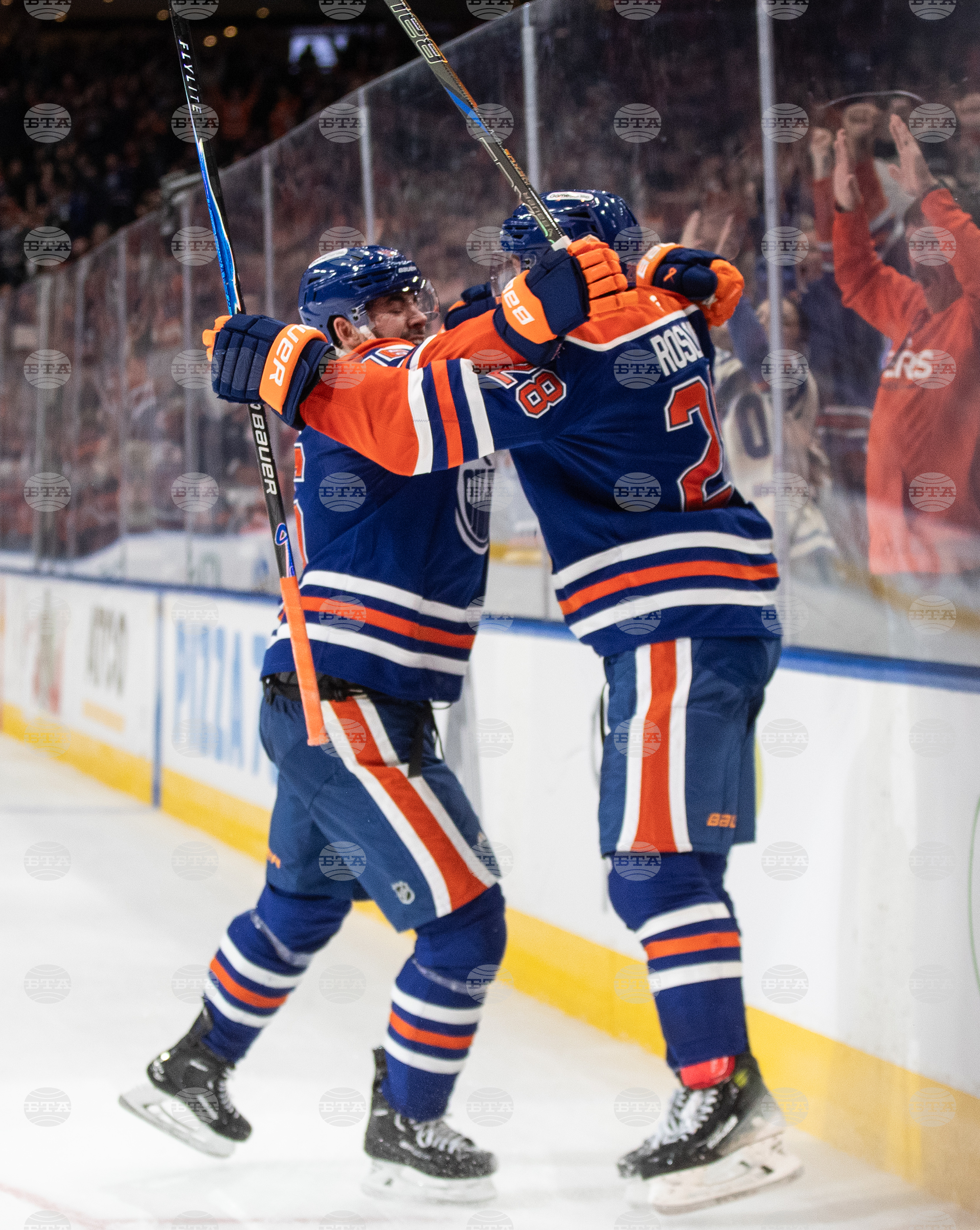 Blue Jackets Oilers Hockey