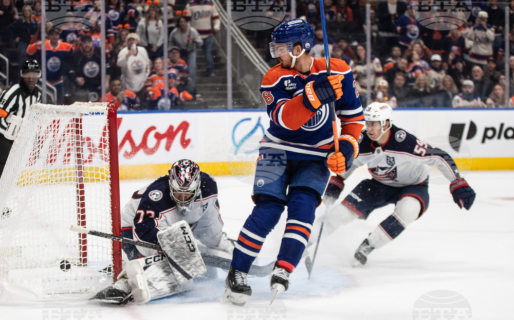 Blue Jackets Oilers Hockey