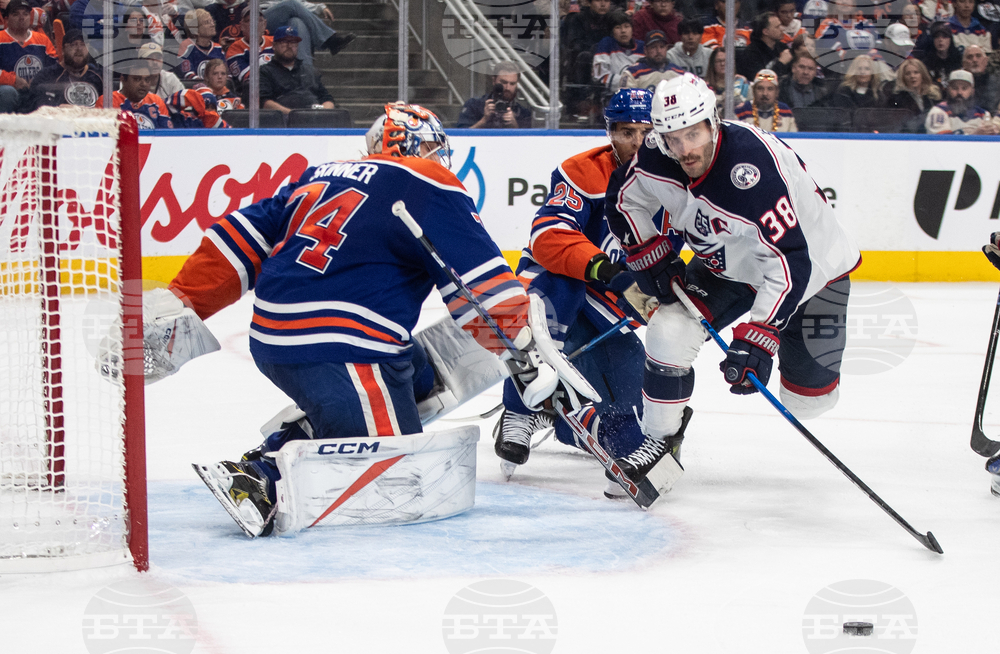 Blue Jackets Oilers Hockey