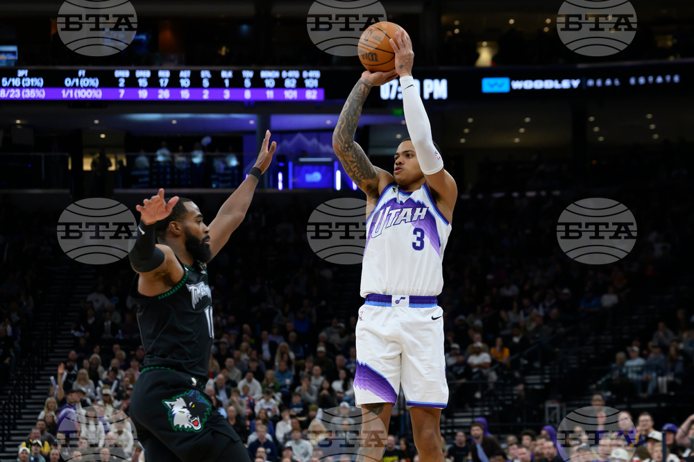 Timberwolves Jazz Basketball