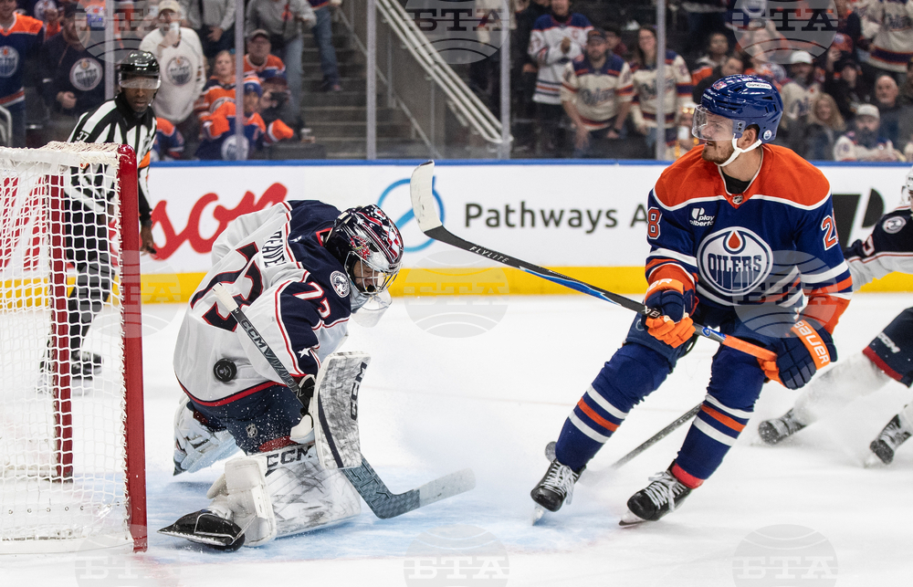 Blue Jackets Oilers Hockey