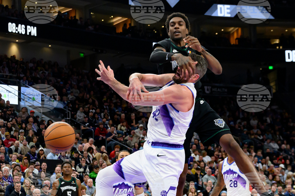 Timberwolves Jazz Basketball