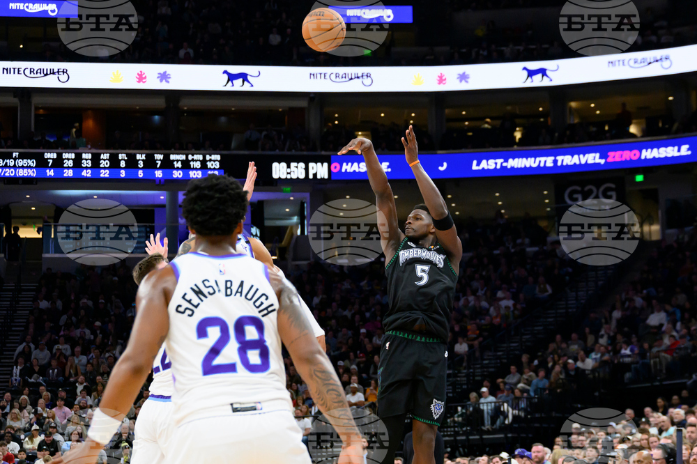 Timberwolves Jazz Basketball