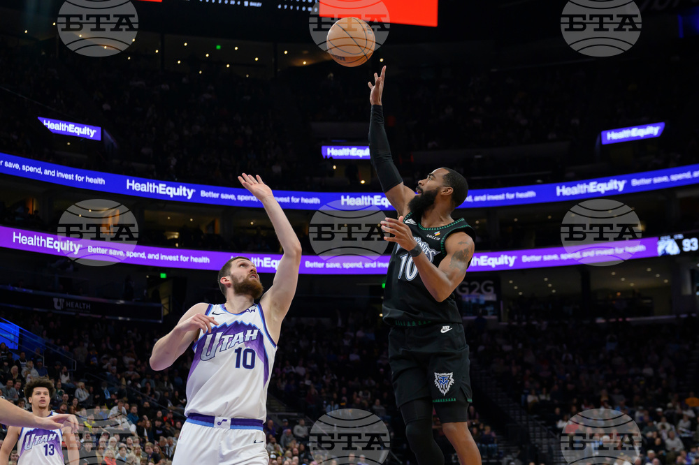 Timberwolves Jazz Basketball