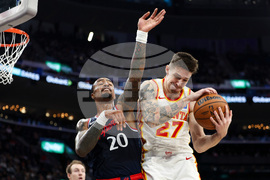 Hawks Clippers Basketball