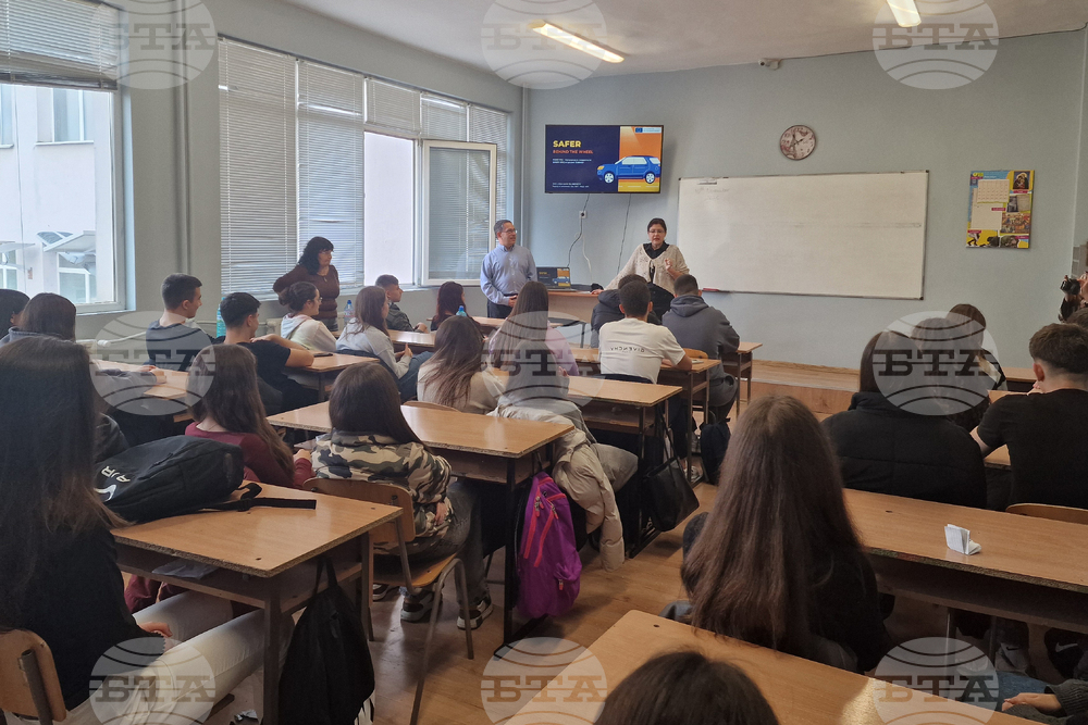 Разград - ученици - безопасно шофиране - обучение