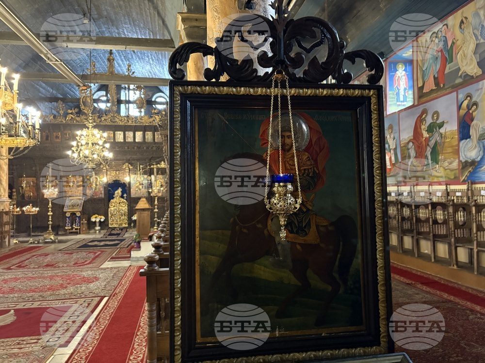 Самоков - Митрополитски храм „Успение Богородично“ - празник - Свети Мина