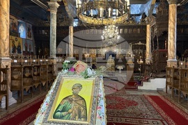 Самоков - Митрополитски храм „Успение Богородично“ - празник - Свети Мина