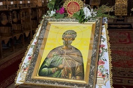 Самоков - Митрополитски храм „Успение Богородично“ - празник - Свети Мина