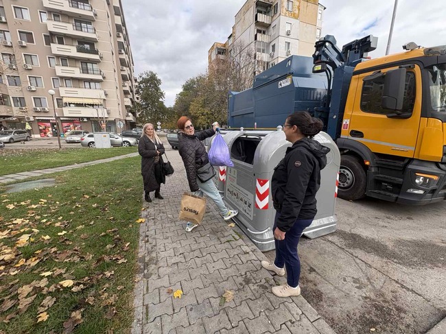 В пловдивския район „Тракия“ започна поставянето на новите 114 контейнера за смет